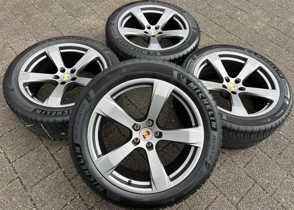 4 ORIGINAL 20" ALU WINTERRÄDER PORSCHE MACAN MICHELIN RDKS #23GL