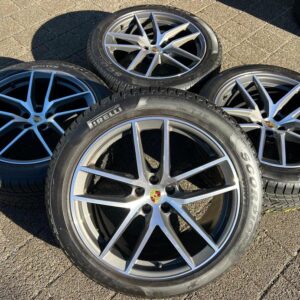 4 ORIGINAL 20" ALU WINTERRÄDER PORSCHE MACAN PIRELLI RDKS  #23OG