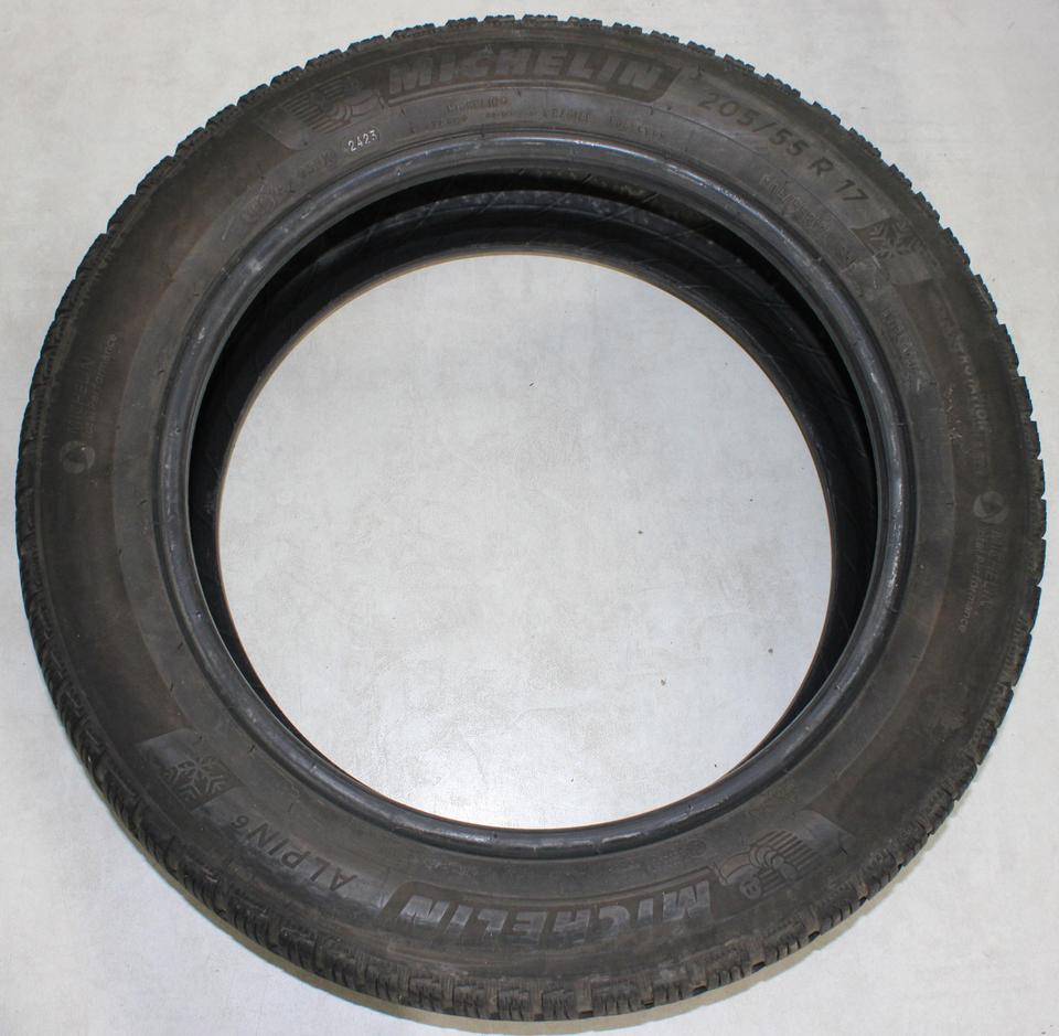 4x 205/55R17 95H MICHELIN ALPIN 6 WINTERREIFEN 2023 XL #240F – Bild 8