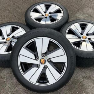 4 ORIGINAL 19" ALU WINTERRÄDER PORSCHE TAYCAN AERO CONTINEN #240A