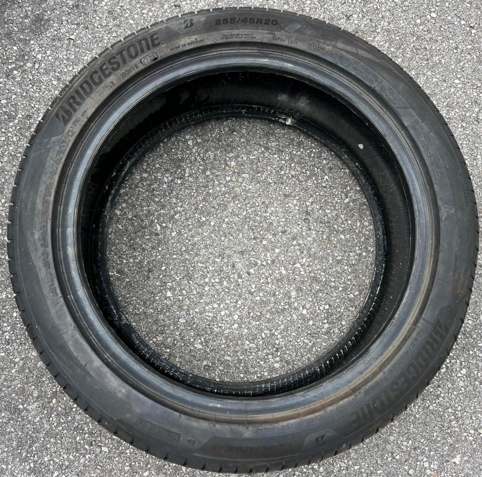 1x 255/45R20 105W BRIDGESTONE TURANZA 6 ENLITEN 6,5MM 2023 #1XNU – Bild 3