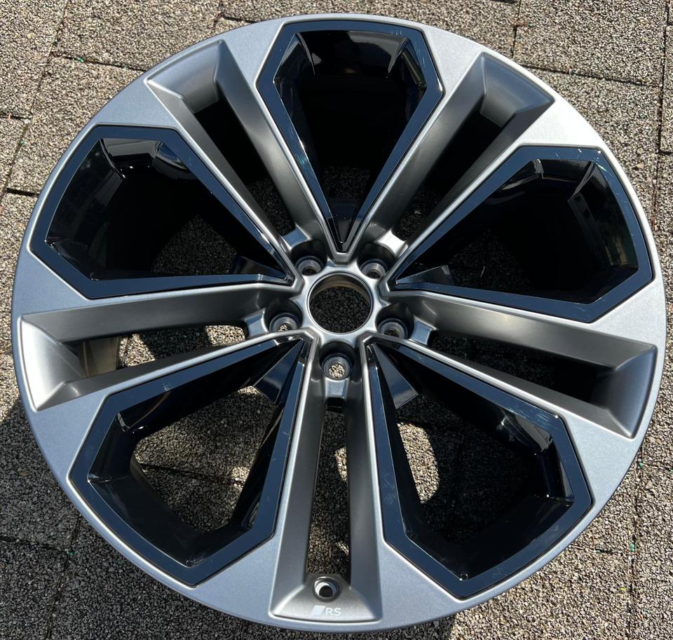 1X ORIGINAL 21" ALUFELGE AUDI Q7 4M 4M0601025D 9,5x21 ET31 #1YWN