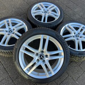 4 ALU 18" WINTERRÄDER MERCEDES A-KLASSE W177 C-KLASSE W205 #25GA