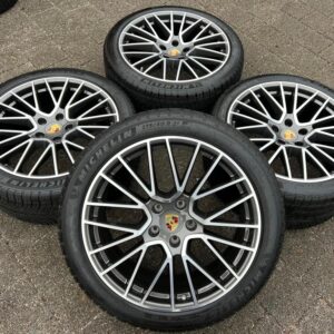 4 ORIGINAL 21" ALU WINTERRÄDER PORSCHE CAYENNE 9YA MICHELIN #24DW