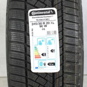 1x 245/30R20 90W CONTINENTAL WINTER CONTACT TS830P R01 2018 #1CSO