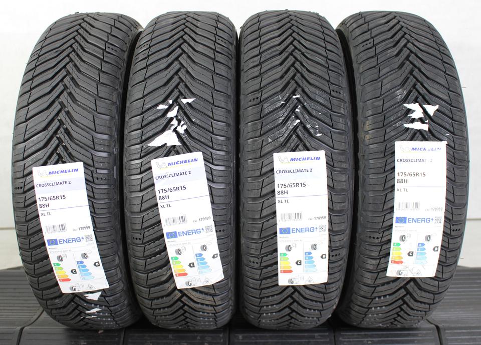 4x 175/65R15 88H MICHELIN GANZJAHRESREIFEN 2024 XL NEU #1TMY