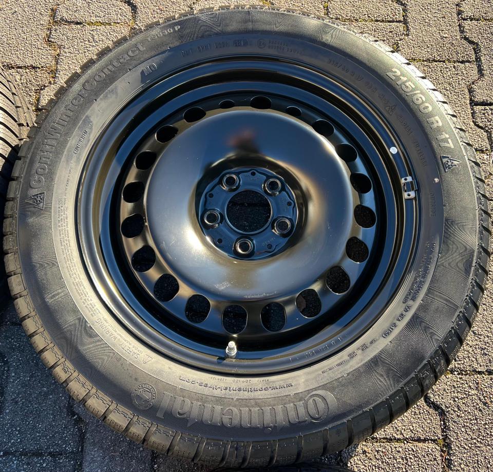 4 WINTERRÄDER MERCEDES GLA X156 215/60R17 96H CONTINENTAL #24BD – Bild 6