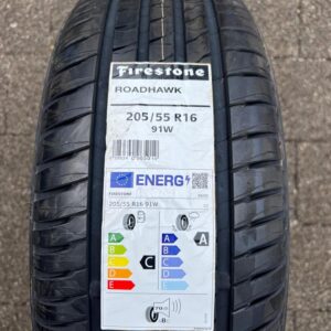 1x 205/55R16 91W FIRESTONE ROADHAWK SOMMERREIFEN NEU 2022 #1ZHK