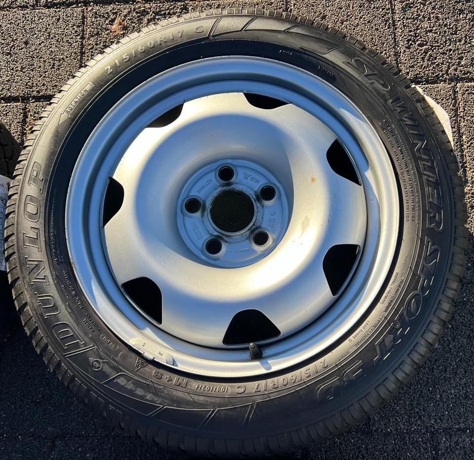 4 WINTERRÄDER 17" VW BUS T5 T6 T6.1 215/60R17C 104/102H #24BC – Bild 6