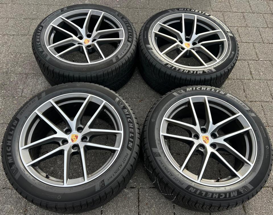4 ORIGINAL 20" ALU WINTERRÄDER PORSCHE MACAN MICHELIN RDKS #23MC – Bild 2