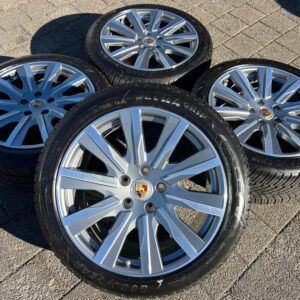 4 ORIGINAL 20" ALU WINTERRÄDER PORSCHE TAYCAN TEQUIPMENT #23DY