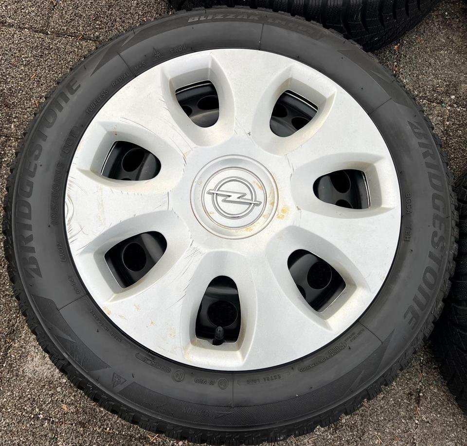 4 WINTERRÄDER OPEL CORSA-D CORSA-E ADAM 185/60R15 88T RDKS #245J – Bild 6