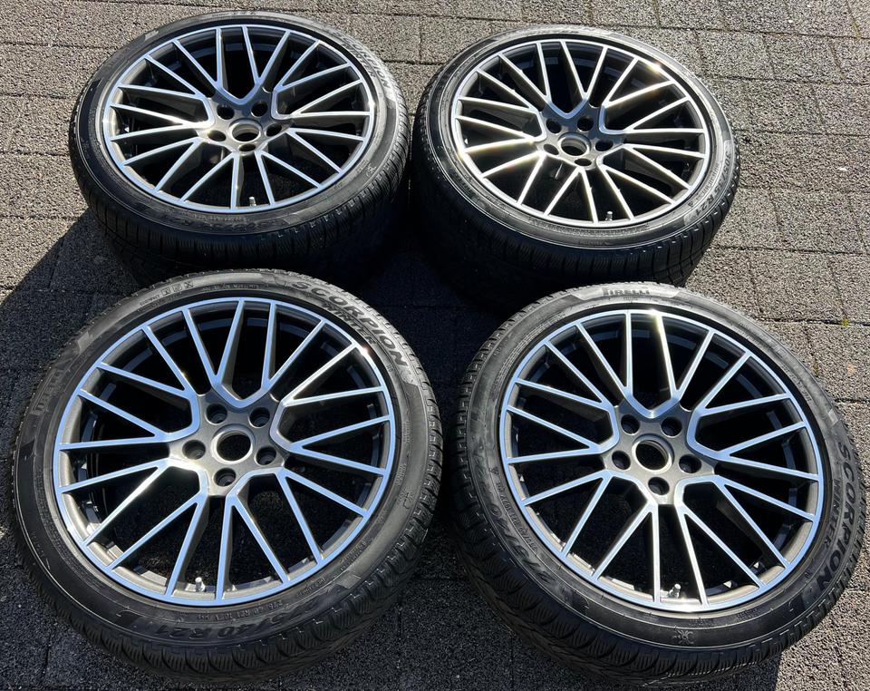 4 ORIGINAL 21" ALU WINTERRÄDER PORSCHE CAYENNE 9YA PIRELLI #22XY – Bild 2