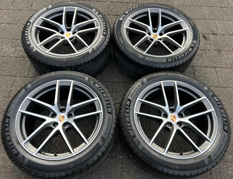 4 ORIGINAL 20" ALU WINTERRÄDER PORSCHE MACAN MICHELIN RDKS #23HT – Bild 2