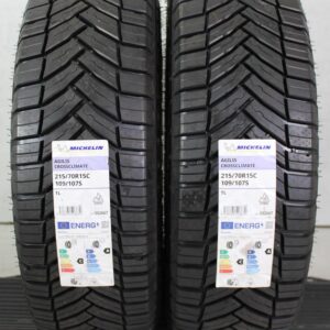2x 215/70R15C 109/107S MICHELIN GANZJAHRESREIFEN 2022 #1VGL