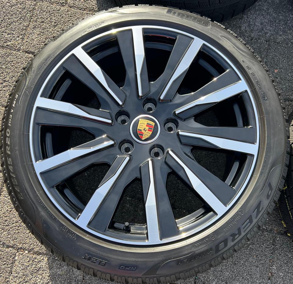 4 ORIGINAL 20" ALU WINTERRÄDER PORSCHE TAYCAN TEQUIPMENT #23ME – Bild 3