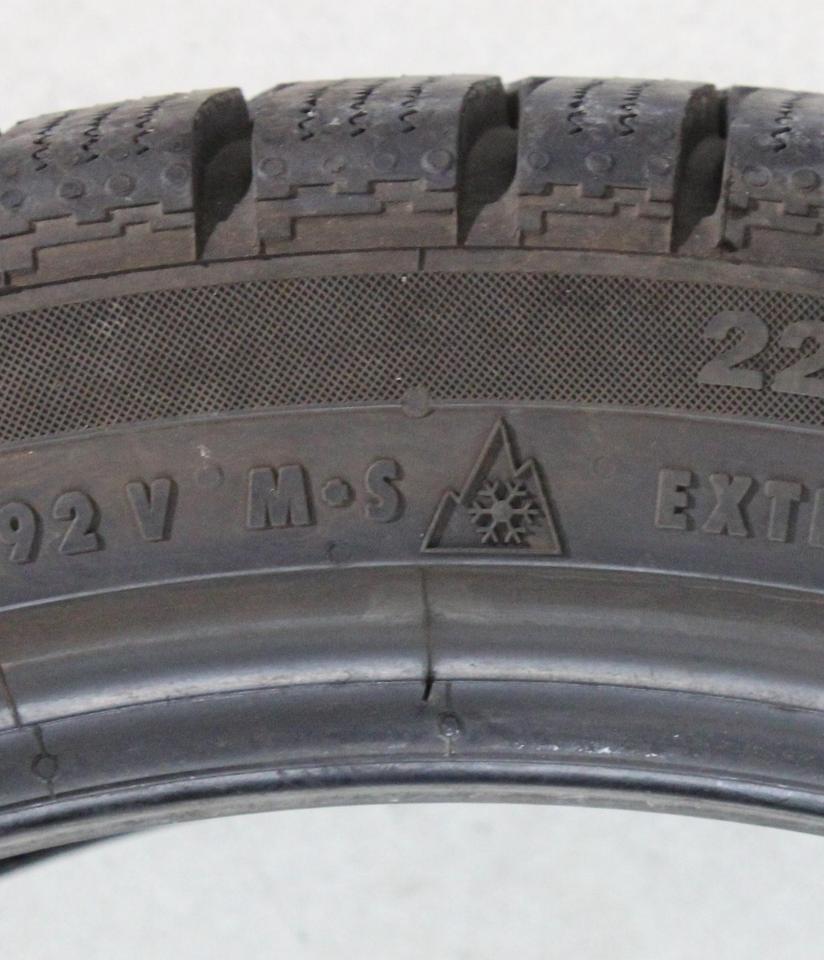 4x 225/40R18 92V CONTINENTAL WINTERREIFEN 2022 XL #20PV – Bild 6
