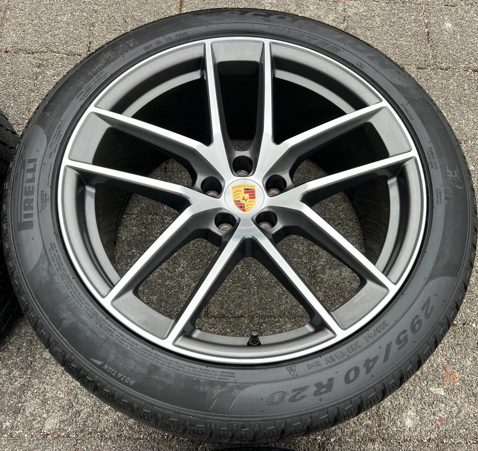 4 ORIGINAL 20" ALU WINTERRÄDER PORSCHE MACAN PIRELLI RDKS #22QA – Bild 6