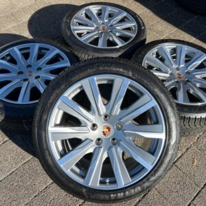 4 ORIGINAL 20" ALU WINTERRÄDER PORSCHE TAYCAN TEQUIPMENT #23OD
