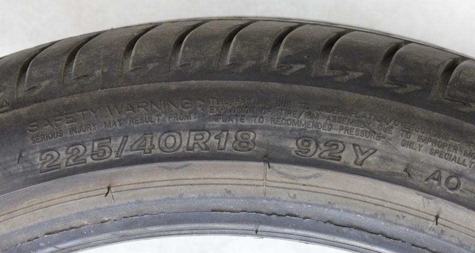 4x 225/40R18 92Y BRIDGESTONE TURANZA T005 AO SOMMERREIFEN #21CS – Bild 6
