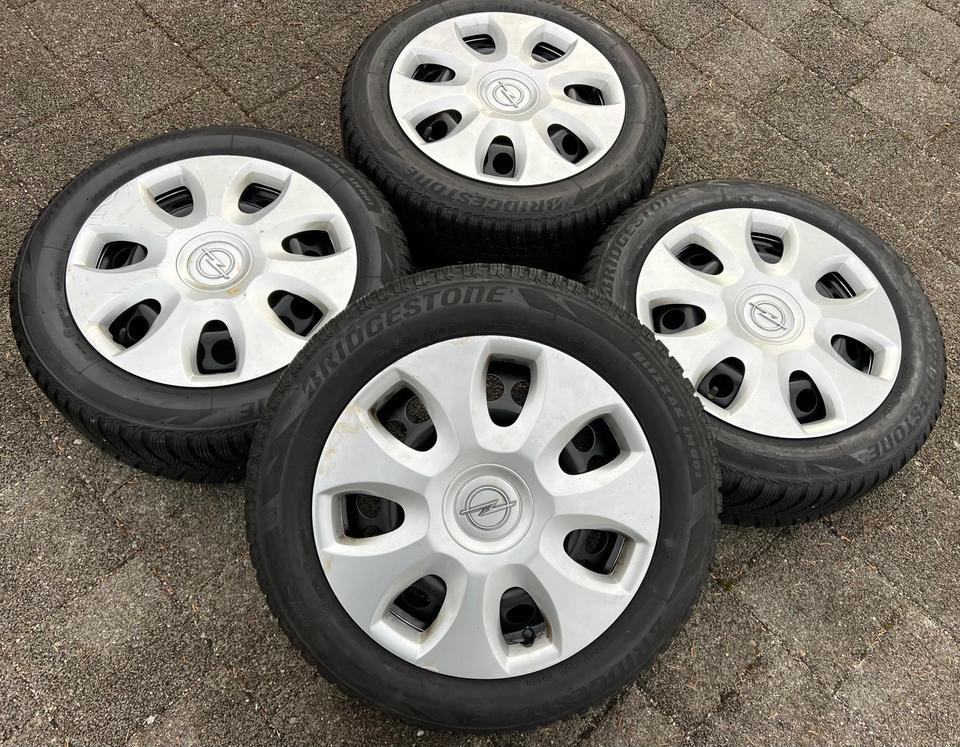 4 WINTERRÄDER OPEL CORSA-D CORSA-E ADAM 185/60R15 88T RDKS #245J