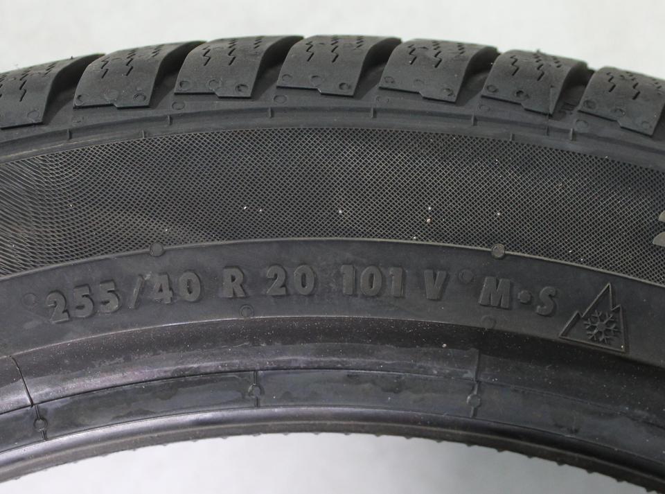 1x 255/40R20 101V CONTINENTAL WINTER CONTACT TS830P 2022 #1V3G – Bild 4