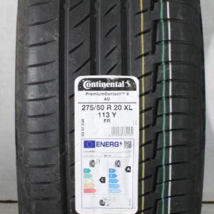 1x 275/50R20 113Y CONTINENTAL PREMIUM CONTACT 6 AO NEU 2021 #24AY