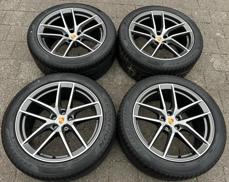 4 ORIGINAL 20" ALU WINTERRÄDER PORSCHE MACAN PIRELLI RDKS #22QA – Bild 2