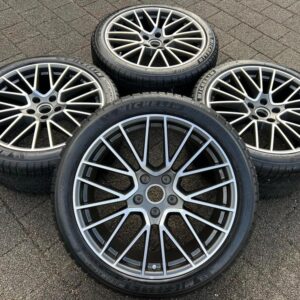 4 ORIGINAL 21" ALU WINTERRÄDER PORSCHE CAYENNE 9YA MICHELIN #239J