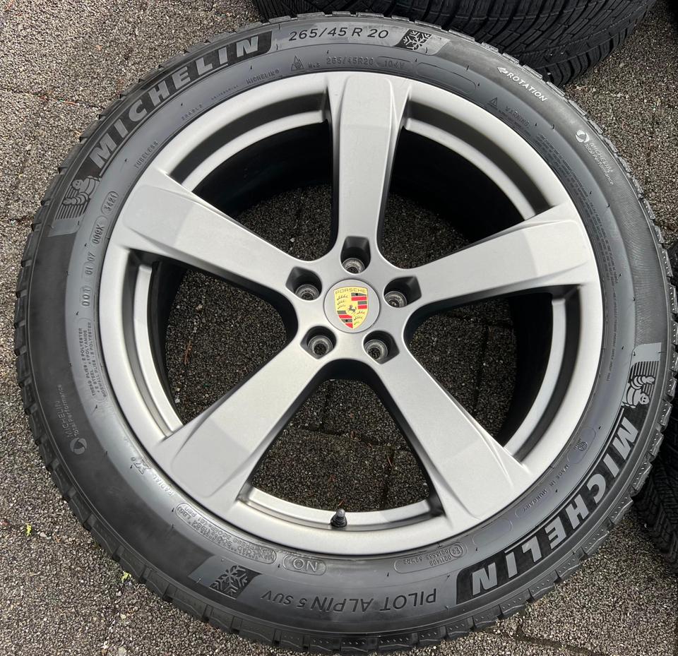 4 ORIGINAL 20" ALU WINTERRÄDER PORSCHE MACAN MICHELIN RDKS #23GL – Bild 3