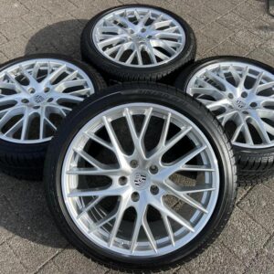 4 ORIGINAL 21" ALU WINTERRÄDER PORSCHE PANAMERA 971 FREIHAU #22OV