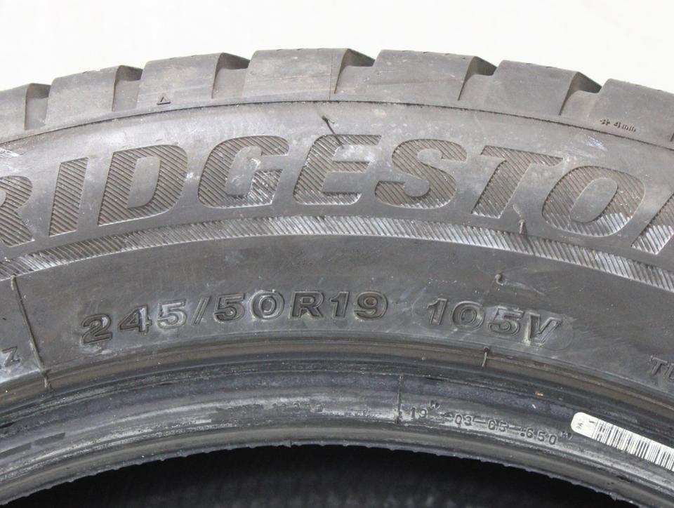 1x 245/50R19 105V BRIDGESTONE BLIZZAK LM001 RUNFLAT 2021 * #22BQ – Bild 4