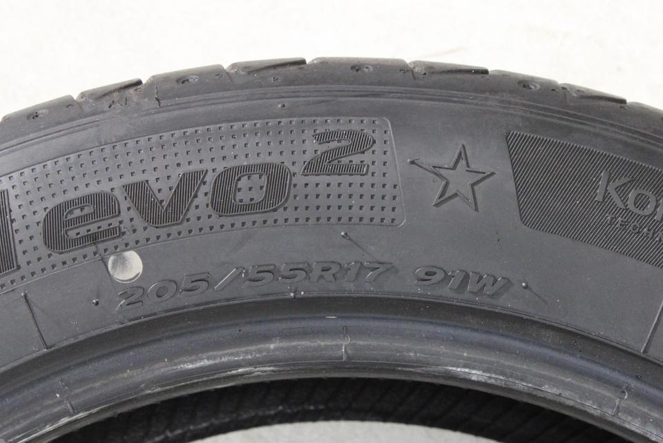 2x 205/55R17 91W HANKOOK VENTUS S1 EVO 2 SOMMERREIFEN * #26QO – Bild 5