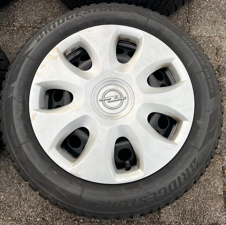 4 WINTERRÄDER OPEL CORSA-D CORSA-E ADAM 185/60R15 88T RDKS #245J – Bild 5