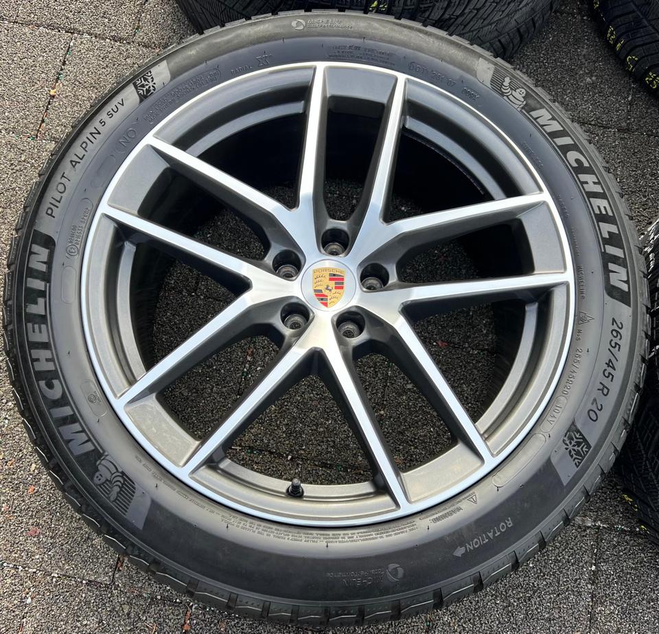 4 ORIGINAL 20" ALU WINTERRÄDER PORSCHE MACAN MICHELIN RDKS #23HT – Bild 4