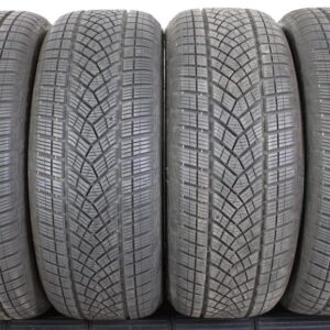 4x 255/55R19 111H GOODYEAR WINTERREIFEN 6-6,5MM 2018 AO #1HQG