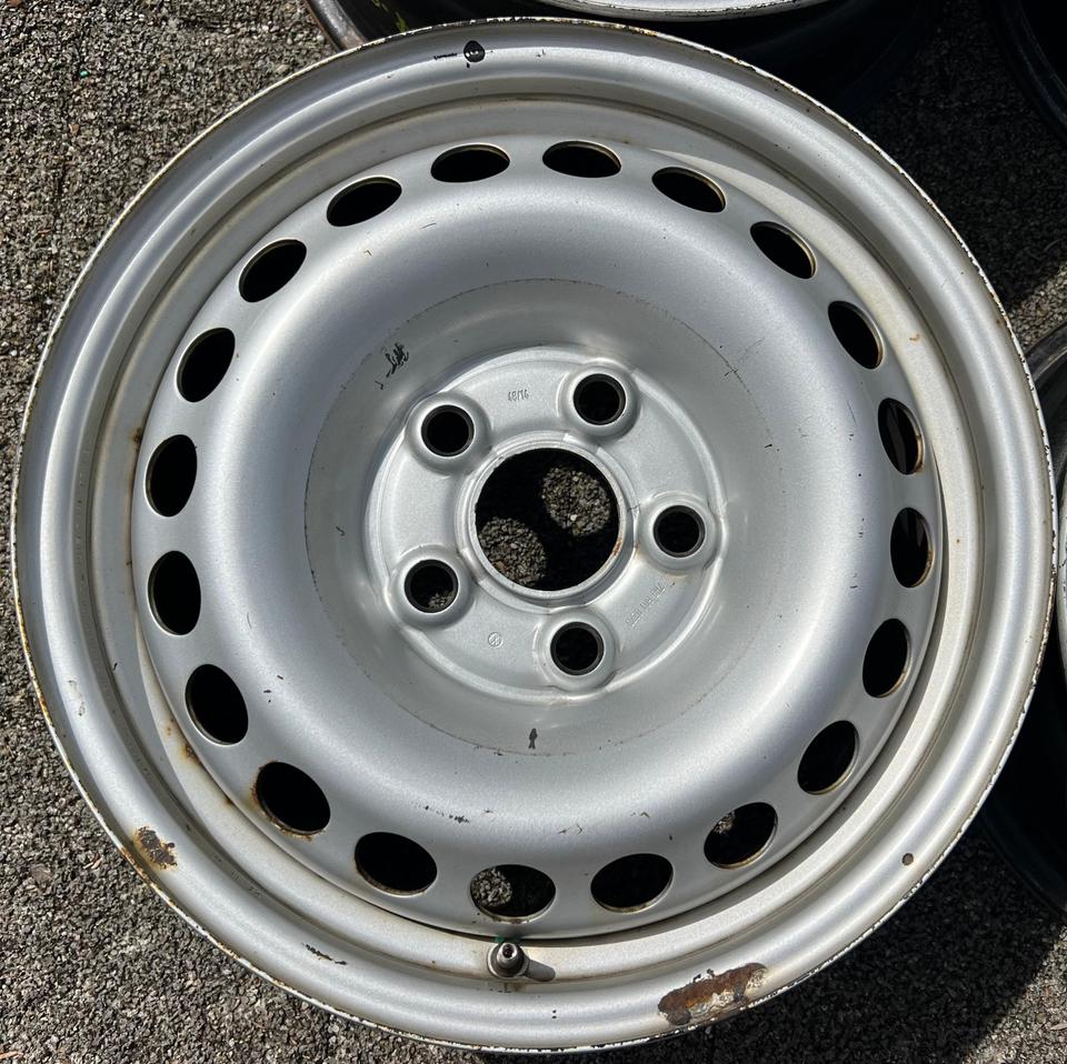 4 STAHLFELGEN 16" VW BUS T5 T6 6,5x16 ET51 5x120 FREIHAUS #1ZFT – Bild 2