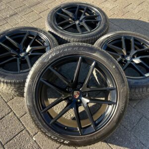4 ORIGINAL 20" ALU WINTERRÄDER PORSCHE MACAN PIRELLI RDKS  #23AI