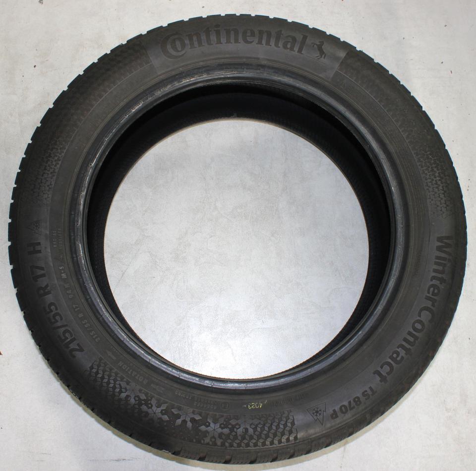 4x 215/55R17 94H CONTINENTAL WINTERREIFEN 2023 #263U – Bild 7