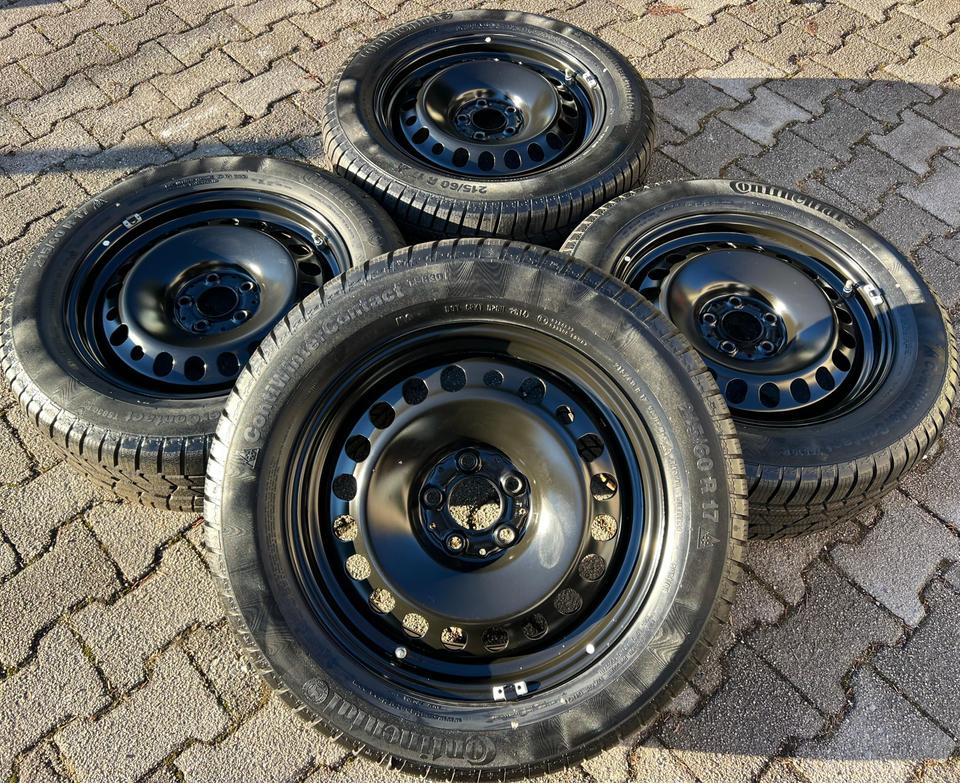 4 WINTERRÄDER MERCEDES GLA X156 215/60R17 96H CONTINENTAL #24BD