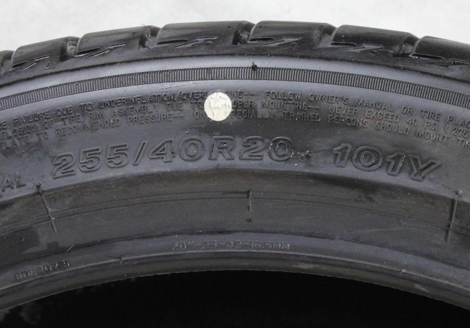 1x 255/40R20 101Y BRIDGESTONE TURANZA T005 AO 2021 SILENT #23YY – Bild 4