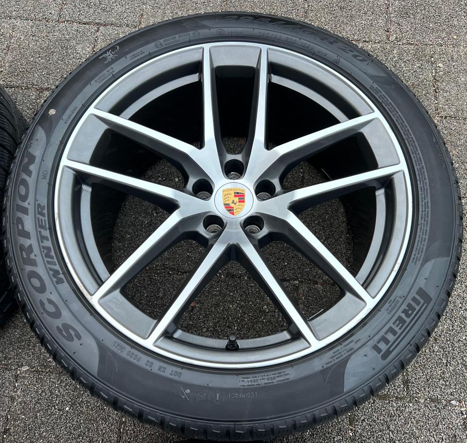 4 ORIGINAL 20" ALU WINTERRÄDER PORSCHE MACAN PIRELLI RDKS #24EF – Bild 4