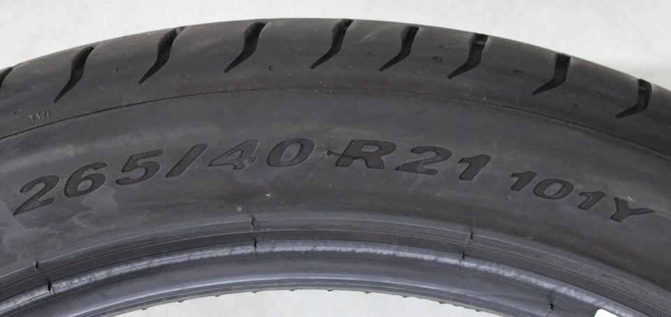 1x 265/40R21 101Y PIRELLI PZERO N0 SOMMERREIFEN 7MM 2024 #21TJ – Bild 4