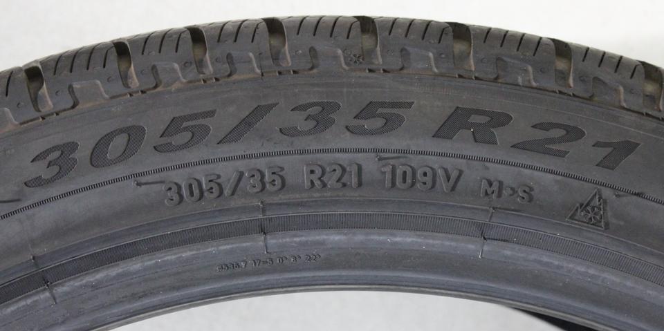 1x 305/35R21 109V PIRELLI SCORPION WINTER N0 WINTERREIFEN #236X – Bild 4