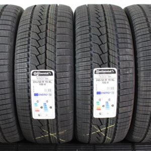 4x 245/50R19 105V CONTINENTAL WINTERREIFEN RUNFLAT 2023 NEU #1VCV