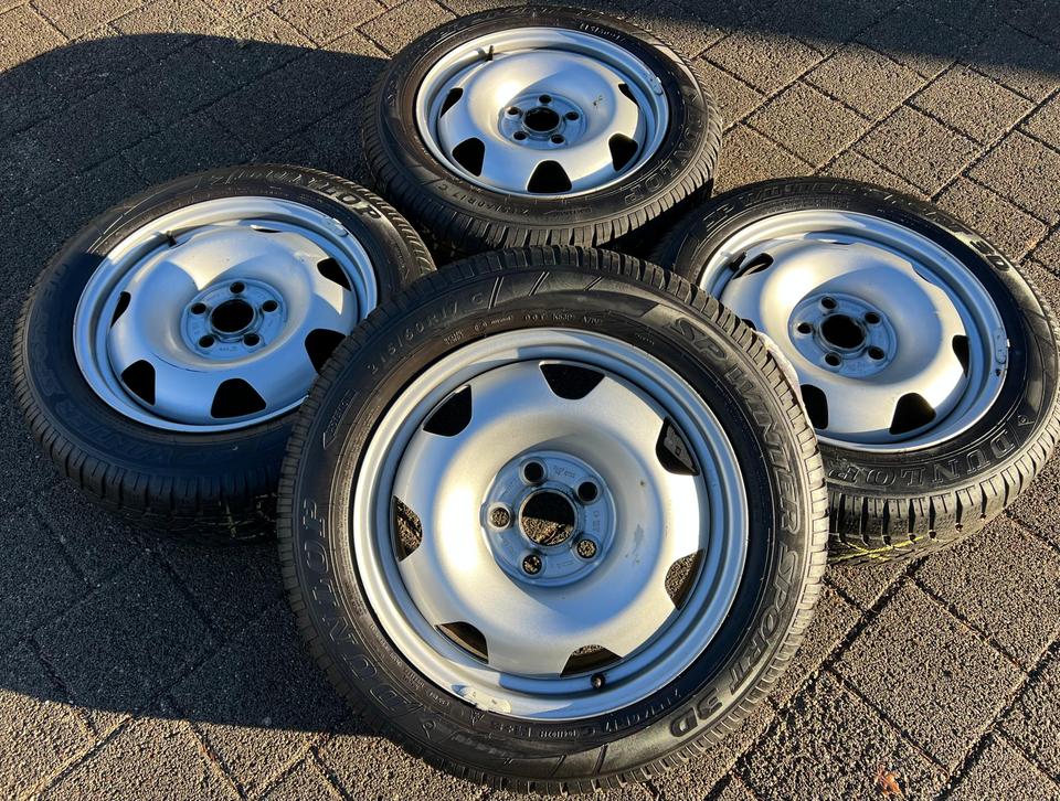 4 WINTERRÄDER 17" VW BUS T5 T6 T6.1 215/60R17C 104/102H #24BC