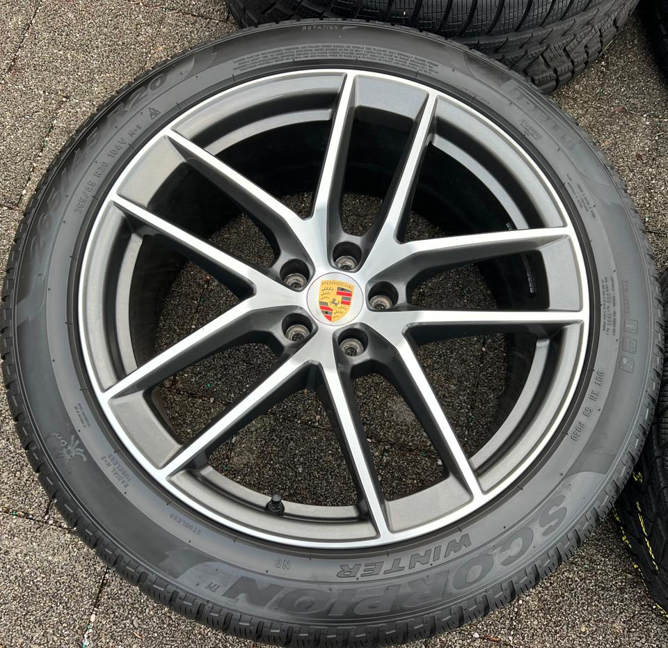 4 ORIGINAL 20" ALU WINTERRÄDER PORSCHE MACAN PIRELLI RDKS #23GD – Bild 5