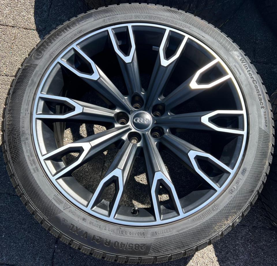 4 ORIGINAL 21" ALU WINTERRÄDER AUDI Q7 4M TALEA 4M0071491 #20NV – Bild 6