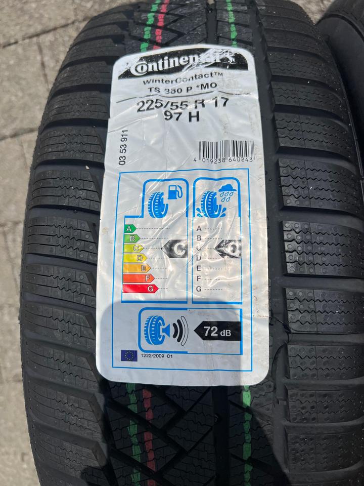 2x 225/55R17 97H CONTINENTAL WINTERREIFEN NEU 2020 #1YAV – Bild 4