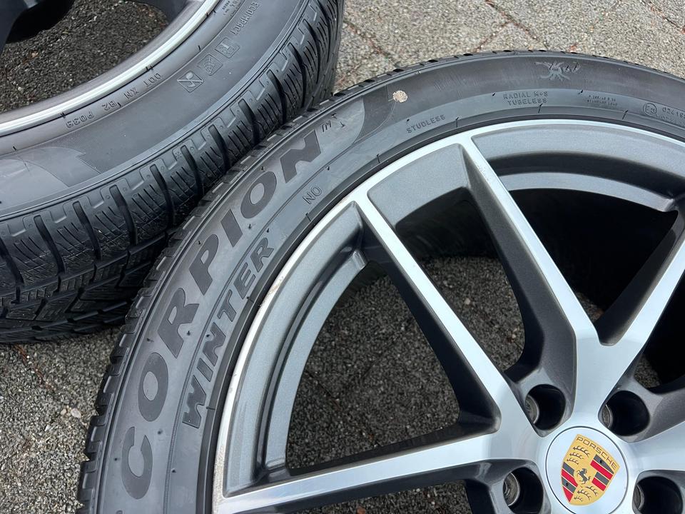4 ORIGINAL 20" ALU WINTERRÄDER PORSCHE MACAN PIRELLI RDKS #24EF – Bild 7